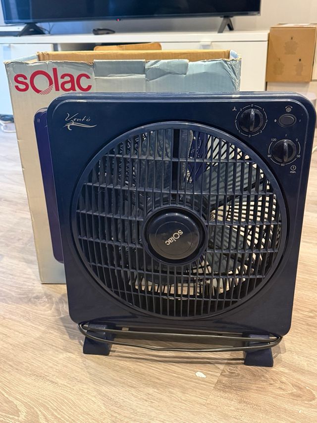 Ventilador Solac Vento Azul