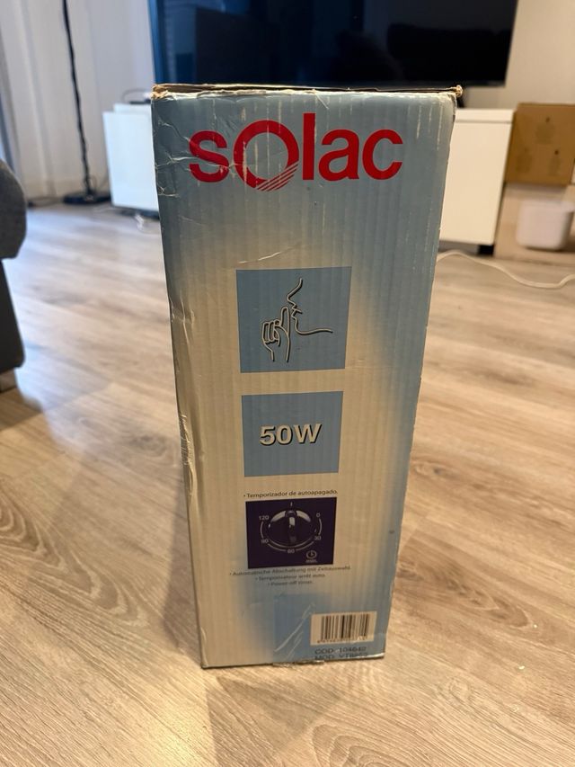 Ventilador Solac Vento Azul