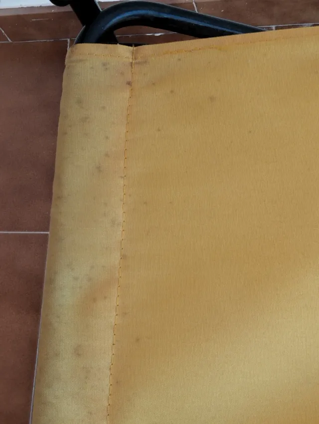 Silla Director Plegable Tela y Metal