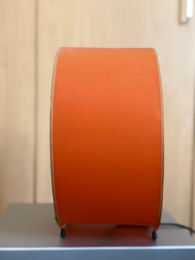 Lámpara asiática redonda tela