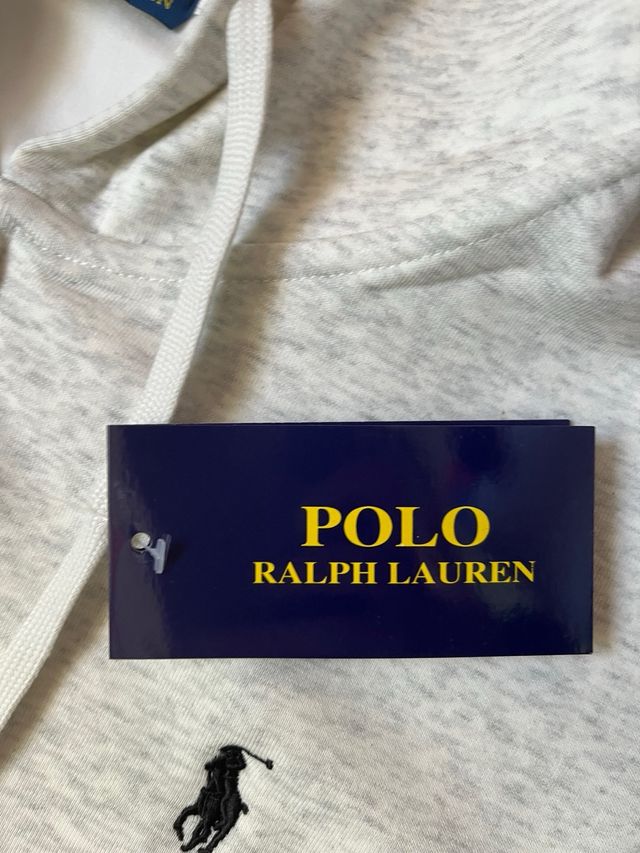 Chaqueta Polo Ralph Lauren Gris Cremallera