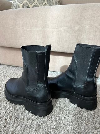 Botas Stradivarius Negras Talla 38