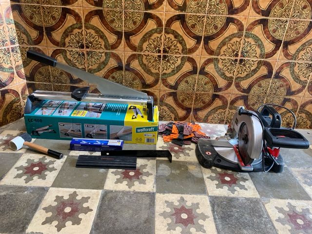 Gillotina para suelo laminado Wolfcraft