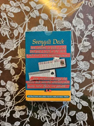 Mazzo di carte Svengali Nuovo,mai usato