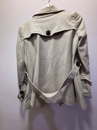 Gabardina Zara Camel Talla M