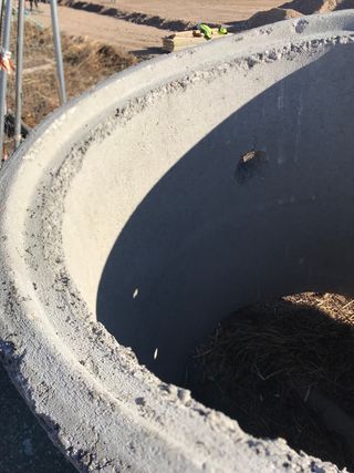 Tubos de cemento para construcción