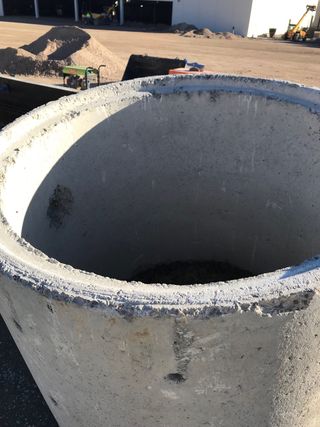 Tubos de cemento para construcción