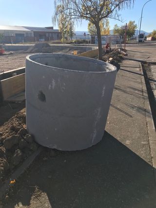 Tubos de cemento para construcción