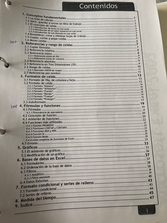 Manual Microsoft Excel 2002