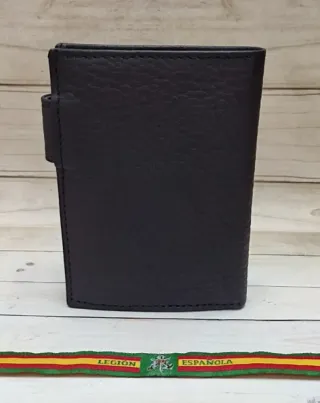 CARTERA CON MONEDERO PIEL LEGION + REGALO PULSERA