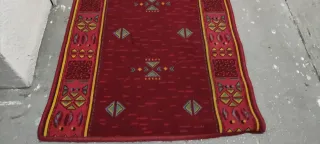 Alfombra Pasillera Roja y Amarilla