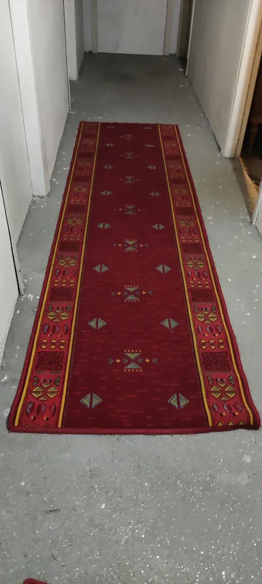 Alfombra Pasillera Roja y Amarilla