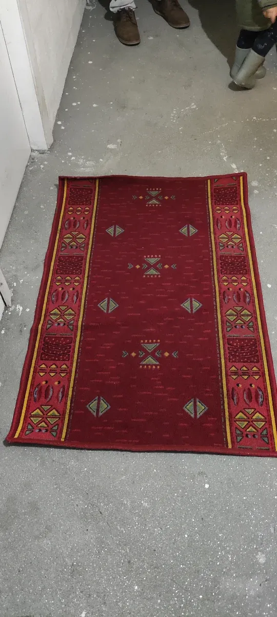 Alfombra Pasillera Roja y Amarilla