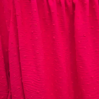 Camisa roja talla grande manga 3/4