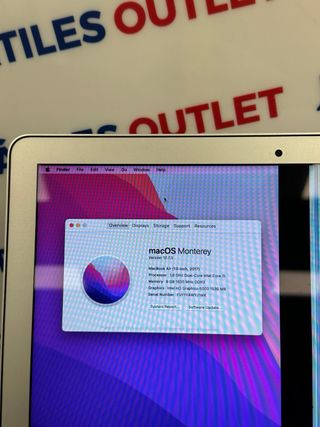 MacBook Air 13” 2017 i5 8GB 128GB SSD Plata