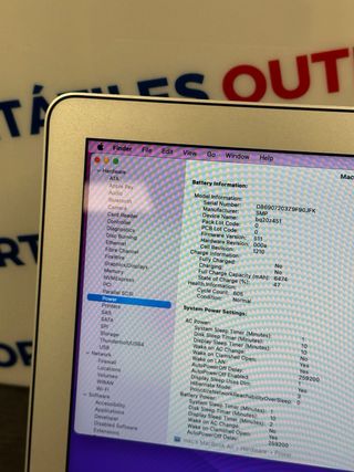 MacBook Air 13” 2017 i5 8GB 128GB SSD Plata