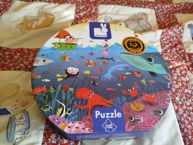 Puzzle Janod Océano 100 Piezas