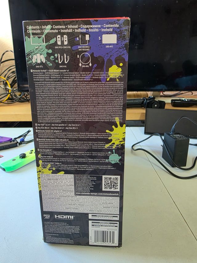 Nintendo Switch OLED Edición Splatoon 3