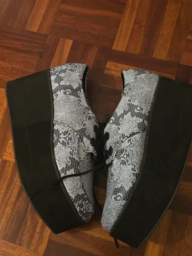 Zapatos Iron Fist Creepers Midnight Widow