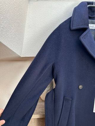 Cappotto Max Mara Blu Marina