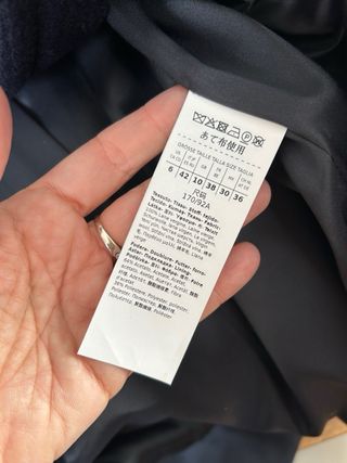 Cappotto Max Mara Blu Marina