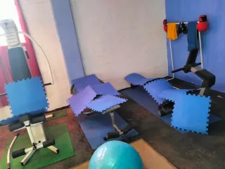 Intex Estera Protección Suelo Puzzle Azul