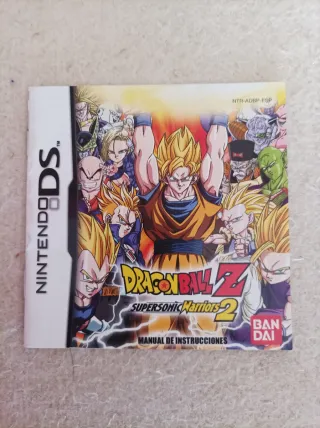 Manual Dragon Ball Z Supersonic Warriors 2 DS