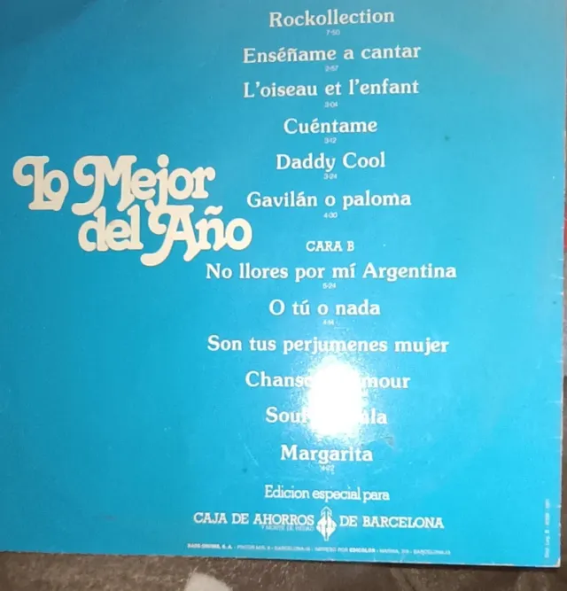 Firmado Pedro Marín y varios Discos