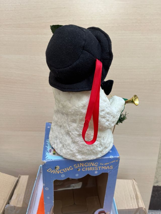 Muñeco de Nieve Bailarín Navideño