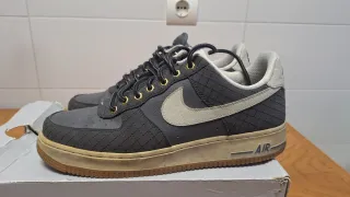 Nike Air Force 1 Gris y Beige