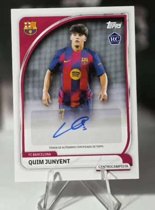 Quim Junyent RC Auto Topps