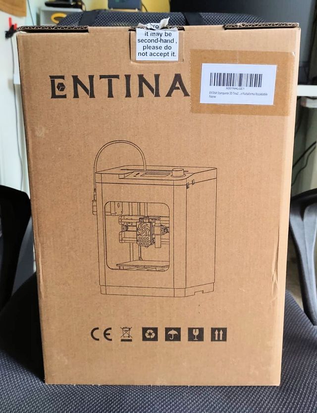 Stampante 3D ENTINA Tina2S v10 Nuova