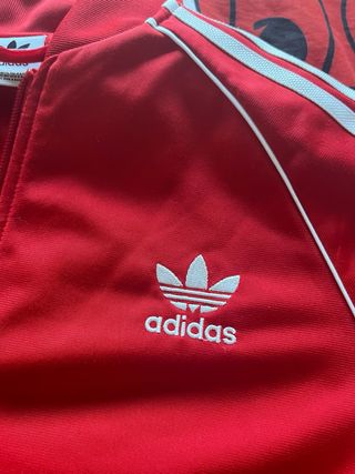 Chaqueta Adidas Roja Poco Uso