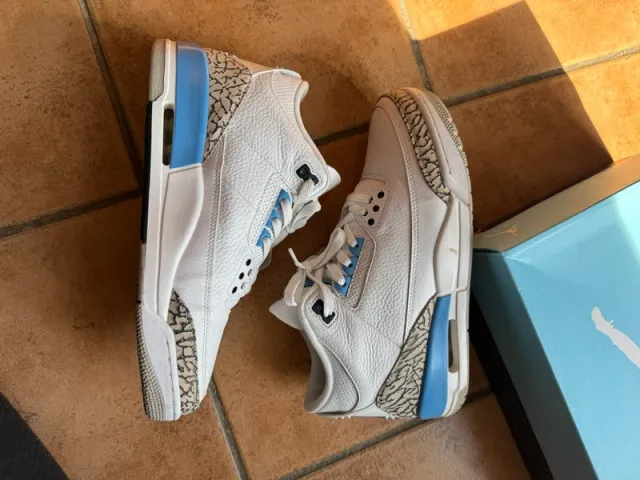 Jordan 3 Retro UNC Taglia 44