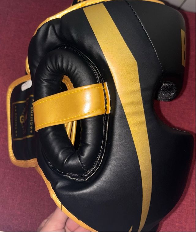 Casco Boxeo + Protector Bucal 4 Piezas nuevos