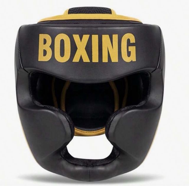 Casco Boxeo + Protector Bucal 4 Piezas nuevos