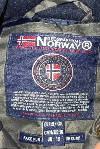 Chaqueta Geographical Norway