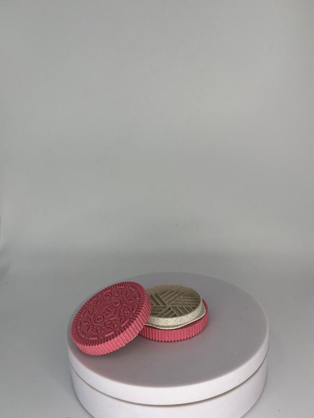 Molinillo 3D Galleta Oreo Rosa/Azul