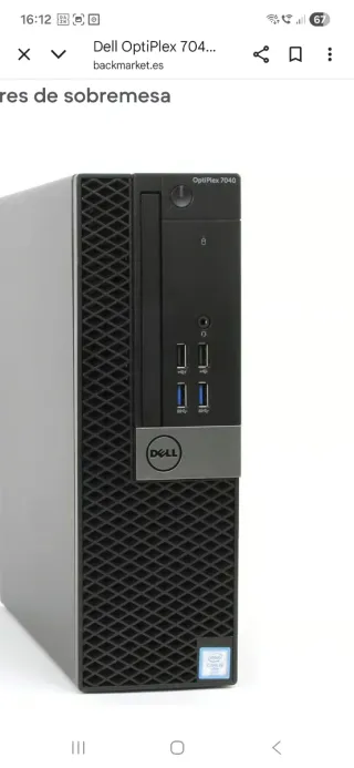 i7 Mini PC Dell OptiPlex 7040- SSD M.2,OCTA-CORE,,
