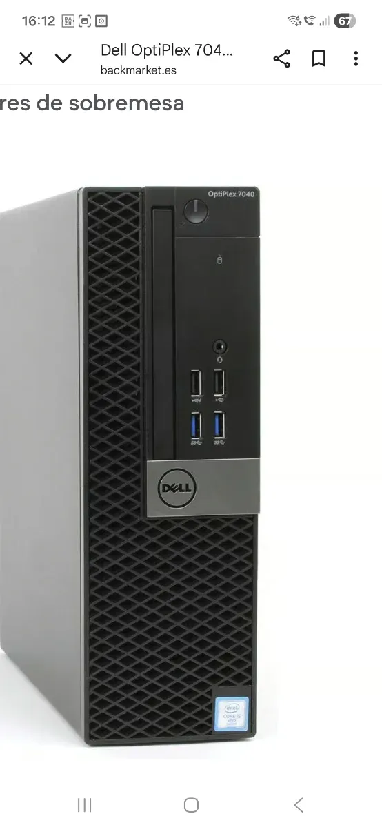 i7 Mini PC Dell OptiPlex 7040- SSD M.2,OCTA-CORE