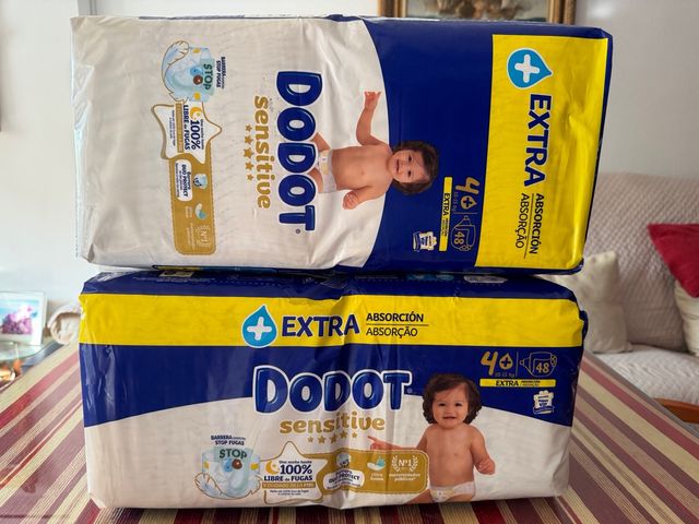 Dodot sensitive talla 4 plus (48 pañales)