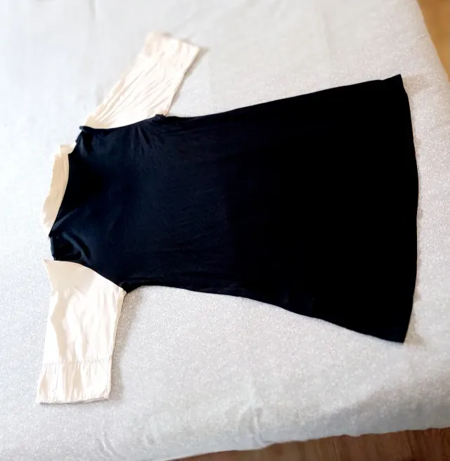 Vestido mujer T.M Negro y Blanco