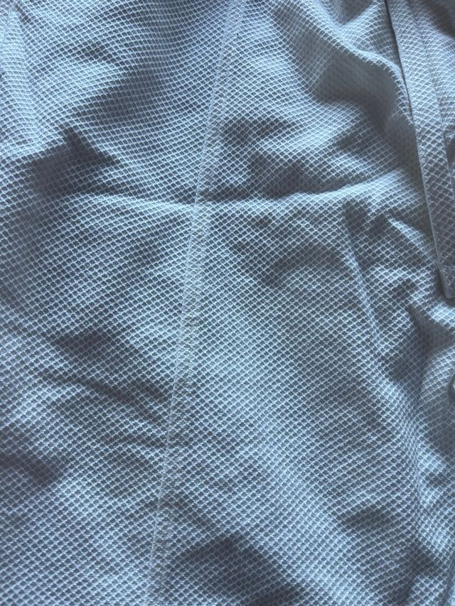 Pantalón corto Bershka blanco