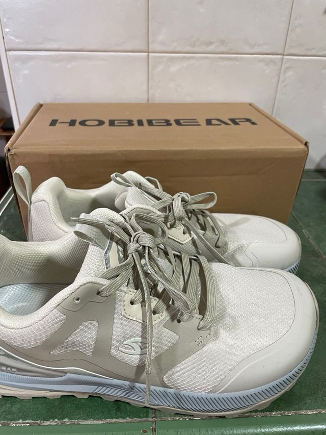 Zapatillas HOBIBEAR Barefoot Beige/Blanco