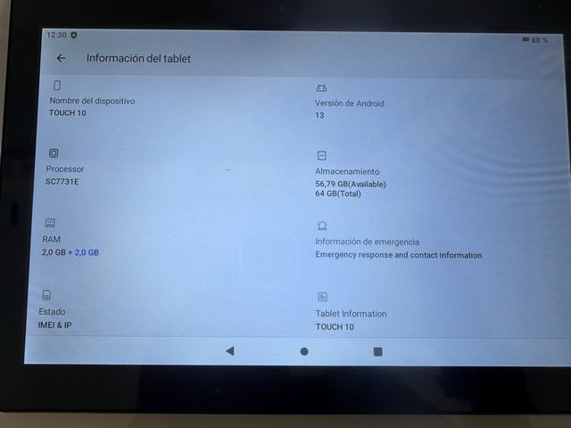 Tablet Alldocube HT10 Negra