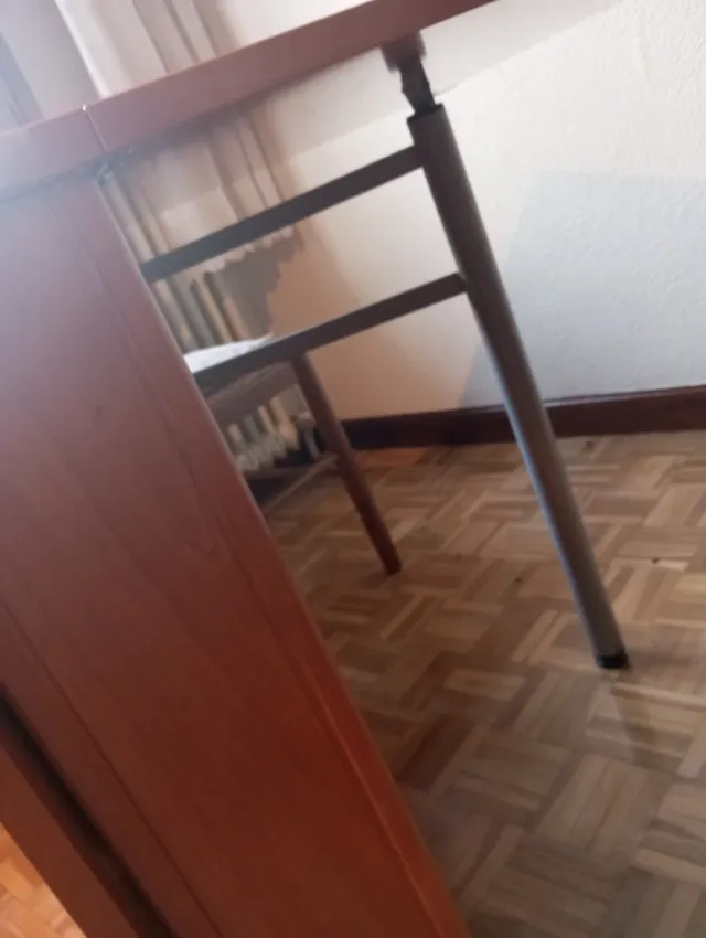 Mesa comedor plegable y 6 sillas