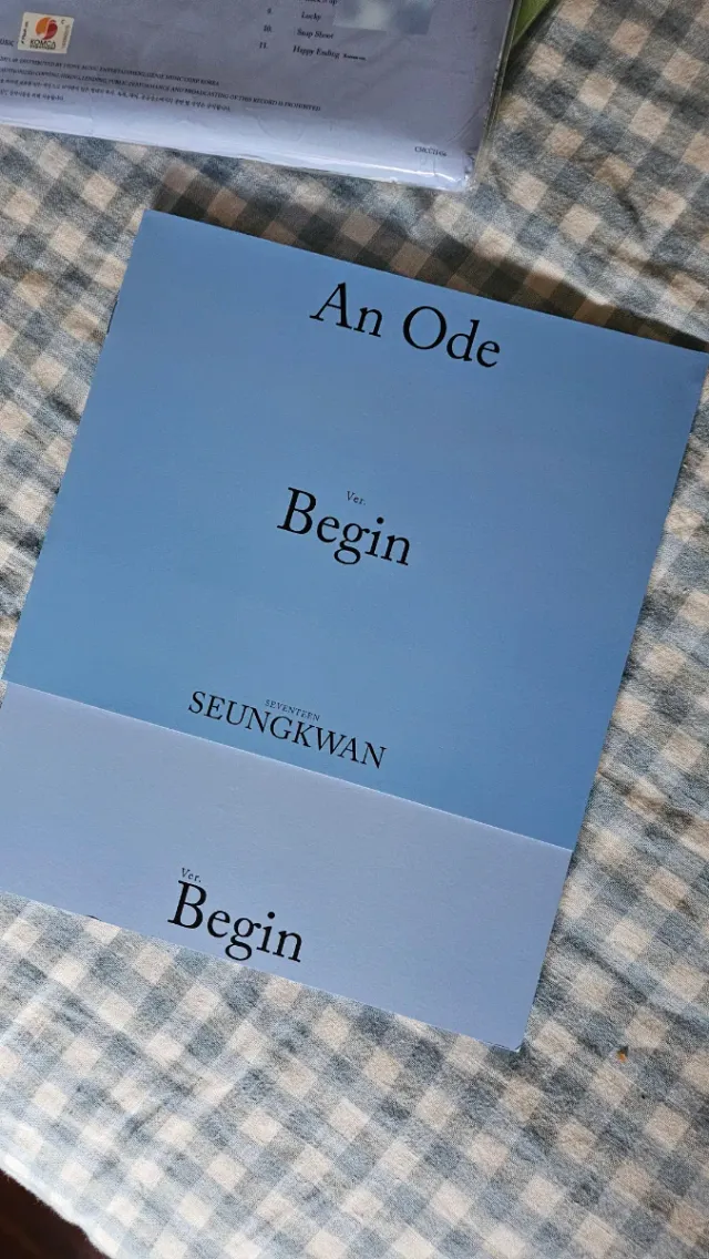Seventeen - An Ode (Begin + Hope Ver.)