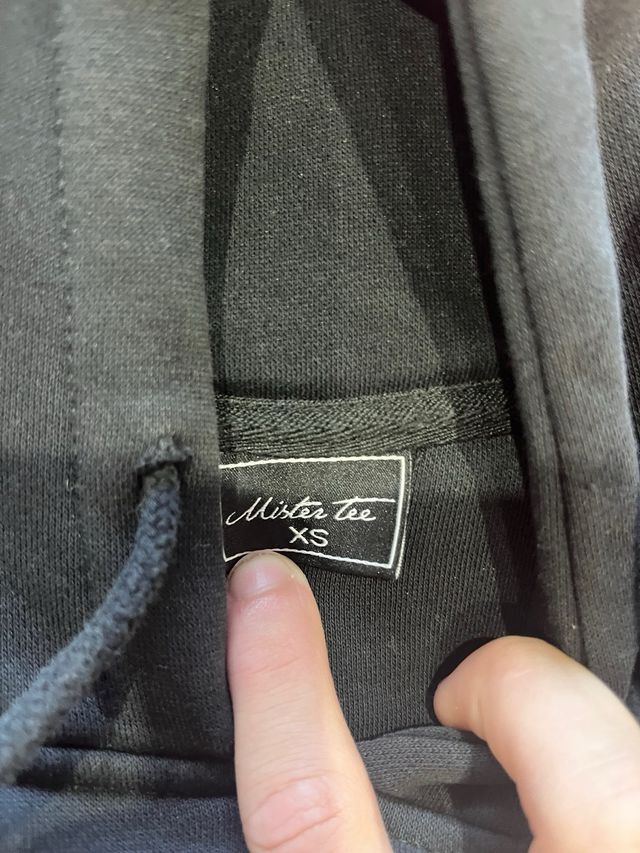 Sudadera Snipes Negra con Estampado Baloncesto