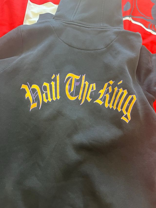 Sudadera Snipes Negra con Estampado Baloncesto