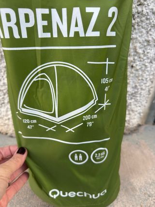 Tienda de campaña Quechua Arpenaz 2